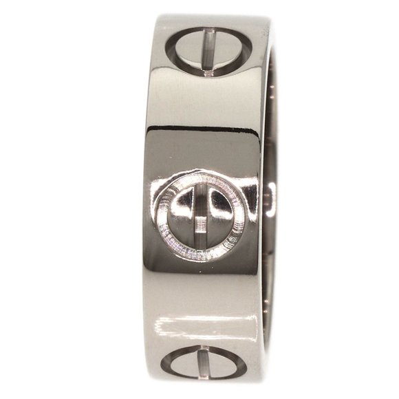 CARTIER 18k White Gold Love Ring #46 - Picture 3 of 8